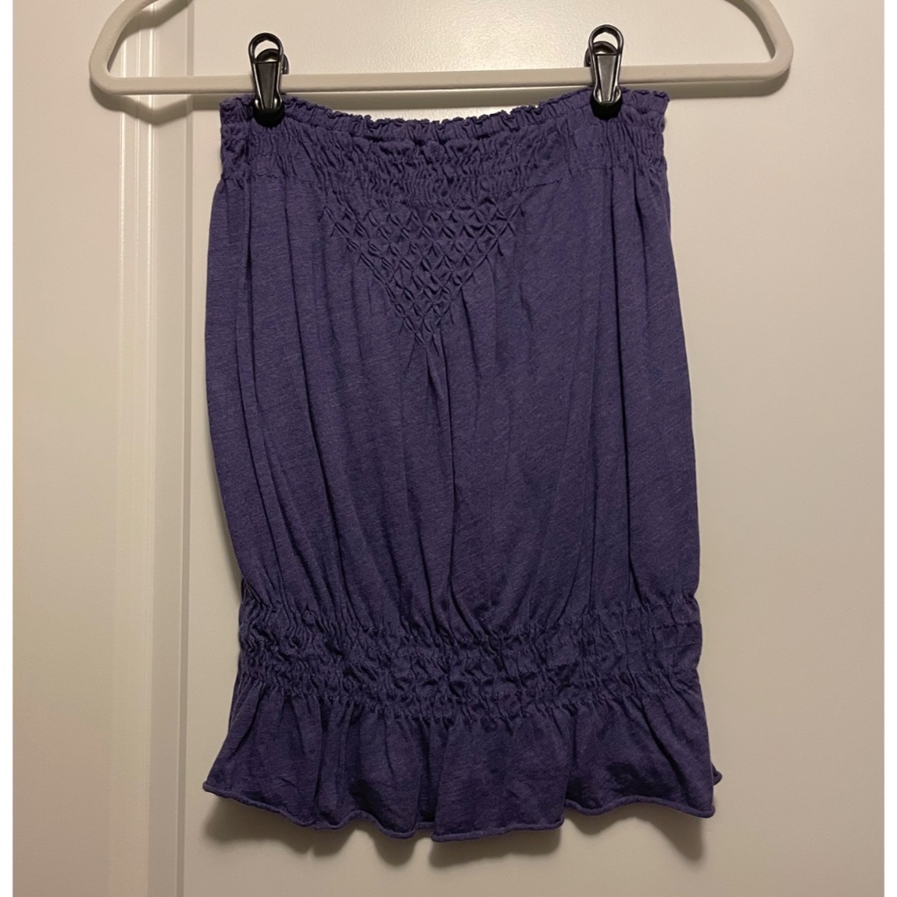 Purple tube top